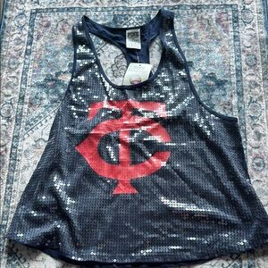 Twins Sequin Tank Top
